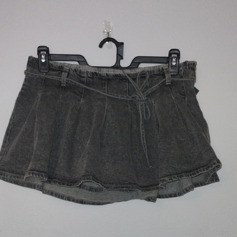 Wild Fable Gray Mini Skirt
